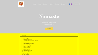 Thumbnail of bangalorepandit.com