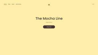 Thumbnail of themochaline.com