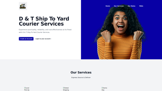 Thumbnail of dtshiptoyardcourier.com