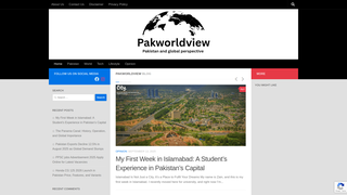 Thumbnail of pakworldview.com