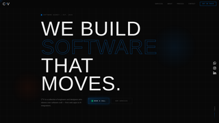 Screenshot of c3v.solutions