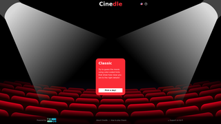 Screenshot of cinedle.net