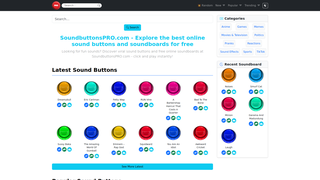 Thumbnail of soundbuttonspro.net