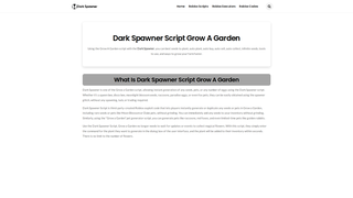 Thumbnail of darkspawner.org