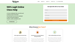 Thumbnail of getexamsdone.com