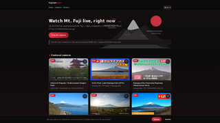 Screenshot of fujisancams.com