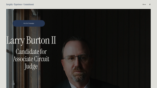 Screenshot of electlarryburton.com