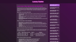 Thumbnail of play-luxurycasino.com
