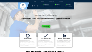 Screenshot of vitalitymechanical.com