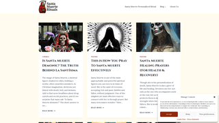 Thumbnail of santamuerterituals.com