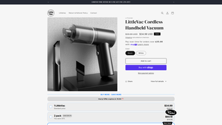 Thumbnail of littlevac.com