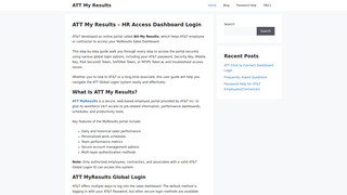 Thumbnail of attmyresults.org