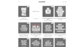 Thumbnail of shopwithkrum.com