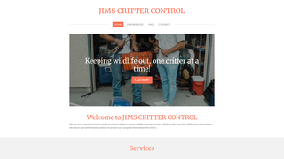 Thumbnail of jims-critter-control.com