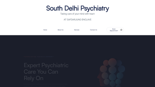 Thumbnail of southdelhipsychiatry.com