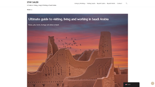 Thumbnail of stay-saudi.com