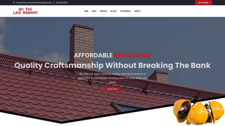 Thumbnail of onthelineroofing.com