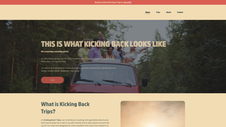 Thumbnail of kickingbacktrips.com