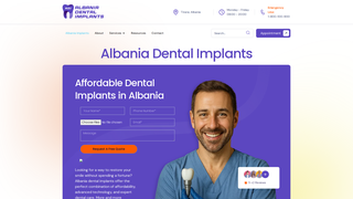 Thumbnail of albaniadentalimplants.com