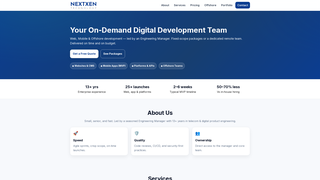 Thumbnail of nextxentech.com