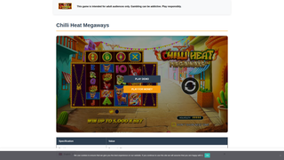 Thumbnail of chilli-heat-megaways.com