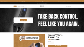 Thumbnail of officialkegenix.com