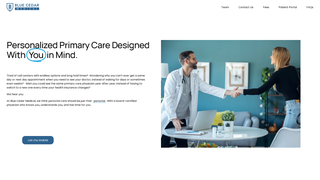 Thumbnail of bluecedarmedical.com