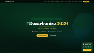 Screenshot of decarbonizeplanet.org