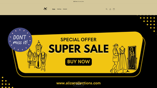 Thumbnail of alizacollections.com