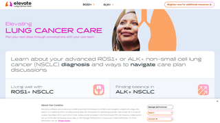 Thumbnail of elevatelungcancercare.com