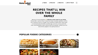 Thumbnail of homecookedideas.com