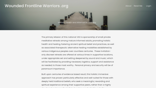 Thumbnail of woundedfrontlinewarriors.org