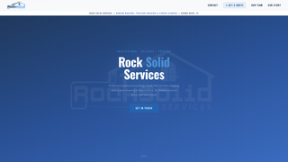Screenshot of rocksolidservices.org
