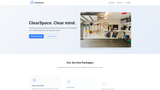 Thumbnail of getclearspace.net
