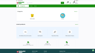 Thumbnail of dahleezmart.com
