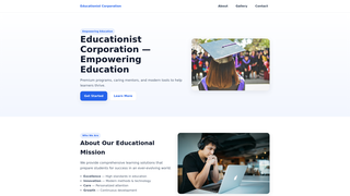 Thumbnail of educationistcorporation.org