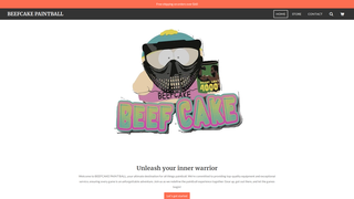 Thumbnail of beefcakepaintball.com