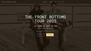 Thumbnail of thefrontbottomstour2025.com
