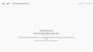 Thumbnail of archangelsecurityhardware.com