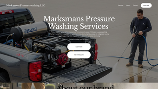 Thumbnail of marksmanspressurewashing.com