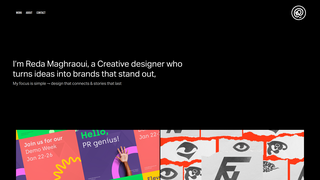 Thumbnail of redamaghraoui.com