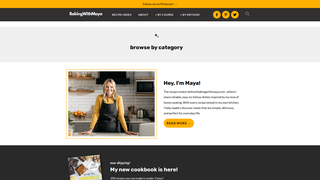 Thumbnail of bakingwithmaya.com
