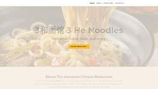 Thumbnail of 3henoodles.com