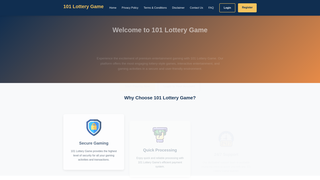 Thumbnail of 101lotterygame.org