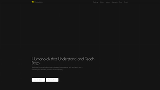 Screenshot of dobbyrobotics.com