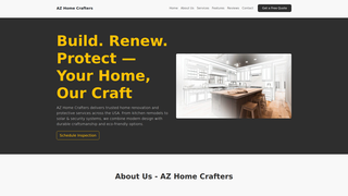 Thumbnail of azhomecrafters.com