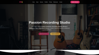Thumbnail of passionrecordingstudio.org