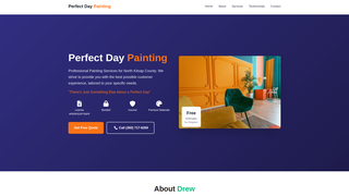 Thumbnail of perfectdaypainting.com