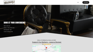 Screenshot of frontwindowbarber.com