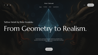 Thumbnail of peterkoskelaart.com